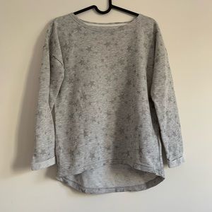 H&M Grey Star Sweatshirt